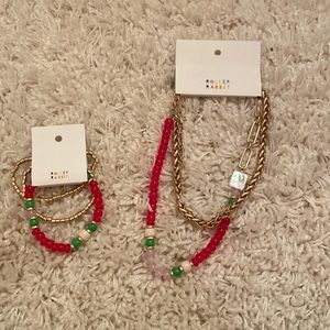 Roller rabbit set  jewelry never has been used brand new!!!